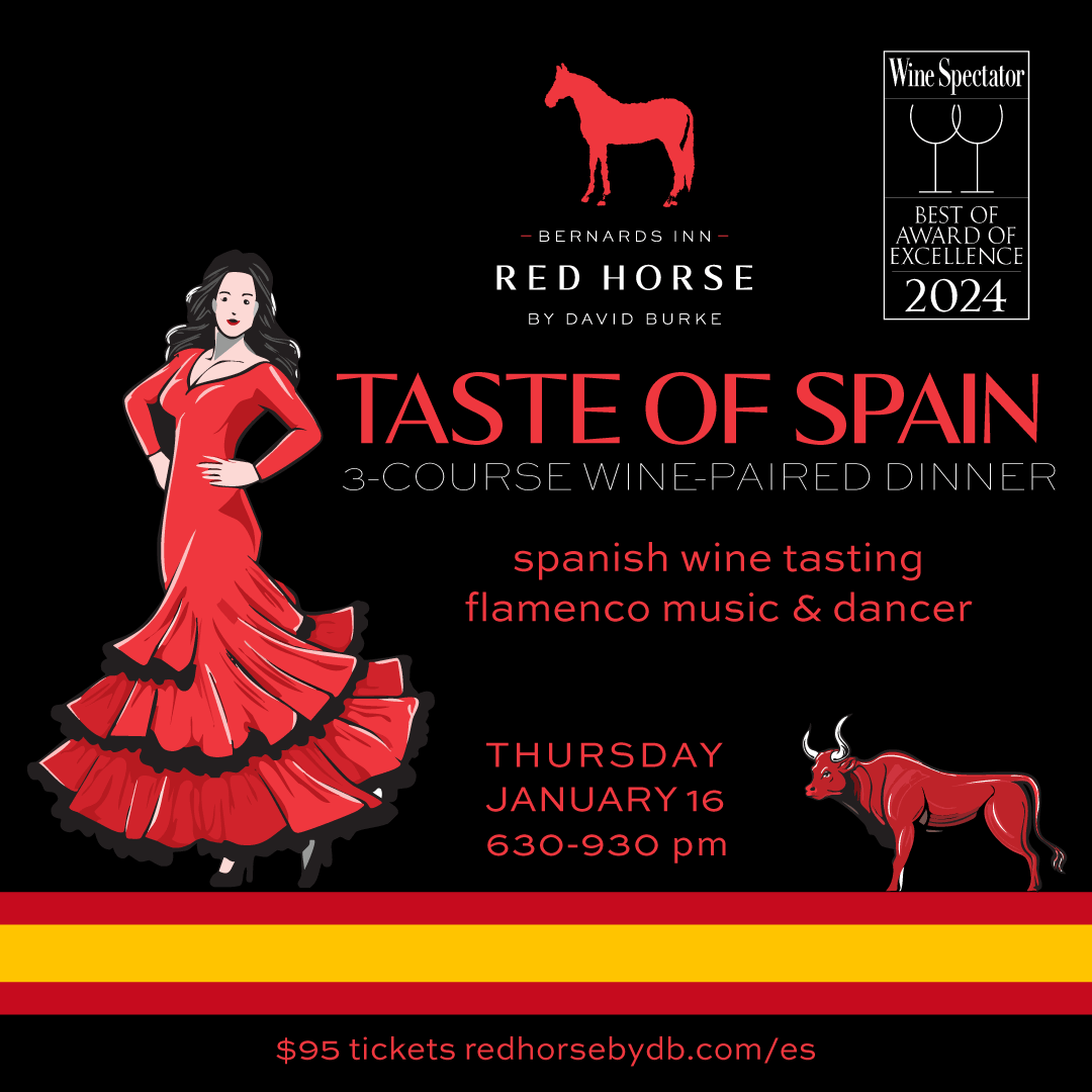 Taste of Spain Dinner at Red Horse by David Burke – Bernards Inn