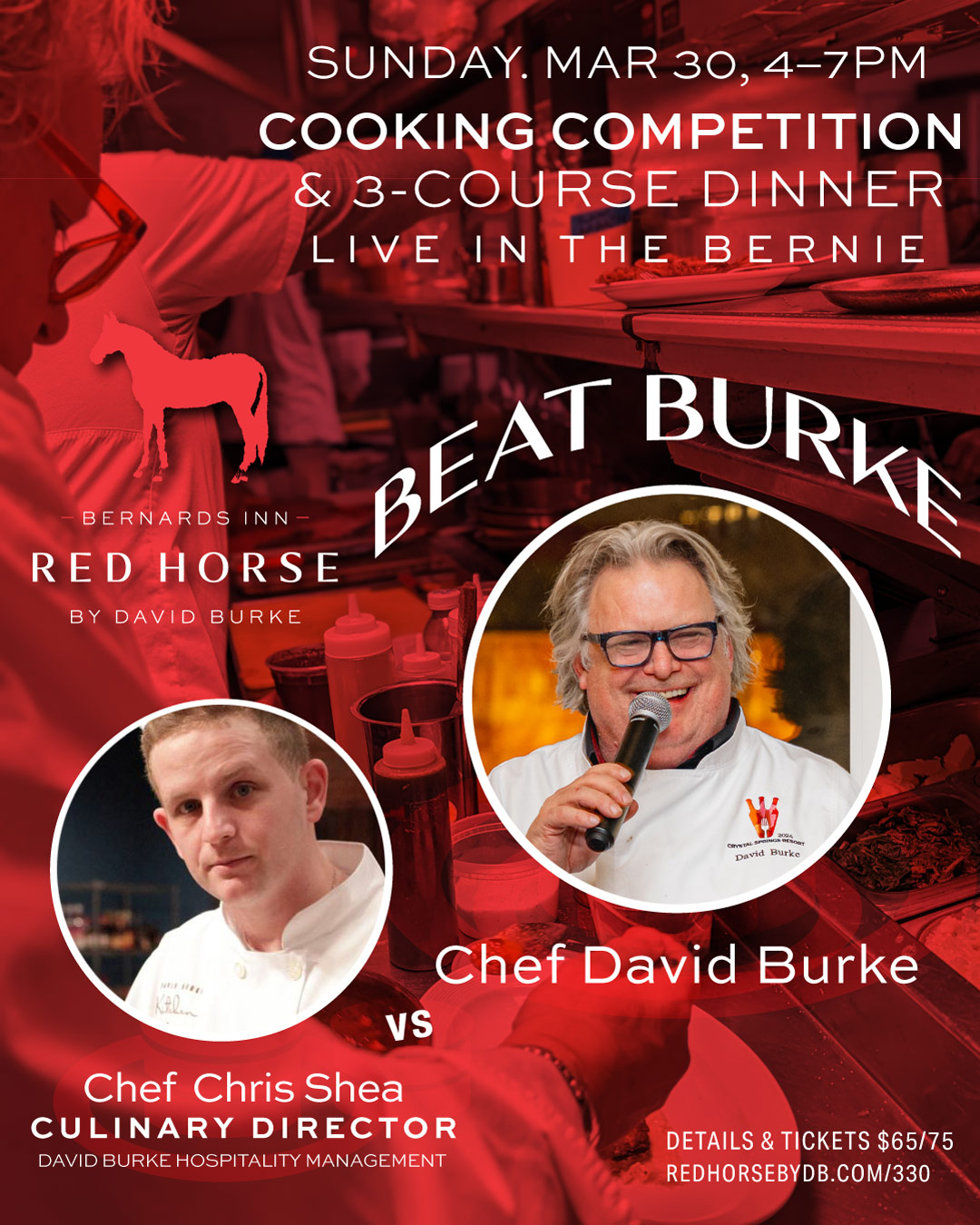 Beat Chef Burke Red Horse Bernards Inn