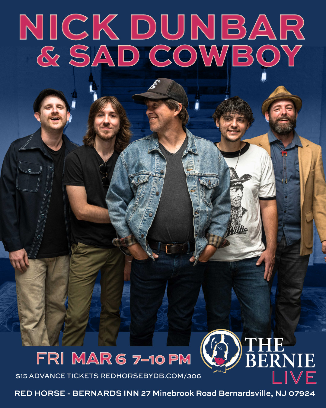 Nick Dunbar and Sad Cowboy 3/6/26 LIVE in THE BERNIE