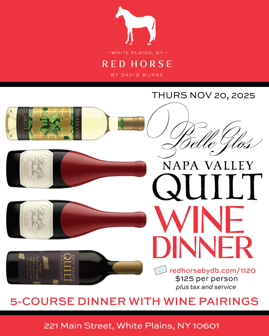 Belle Glos Wine Dinner