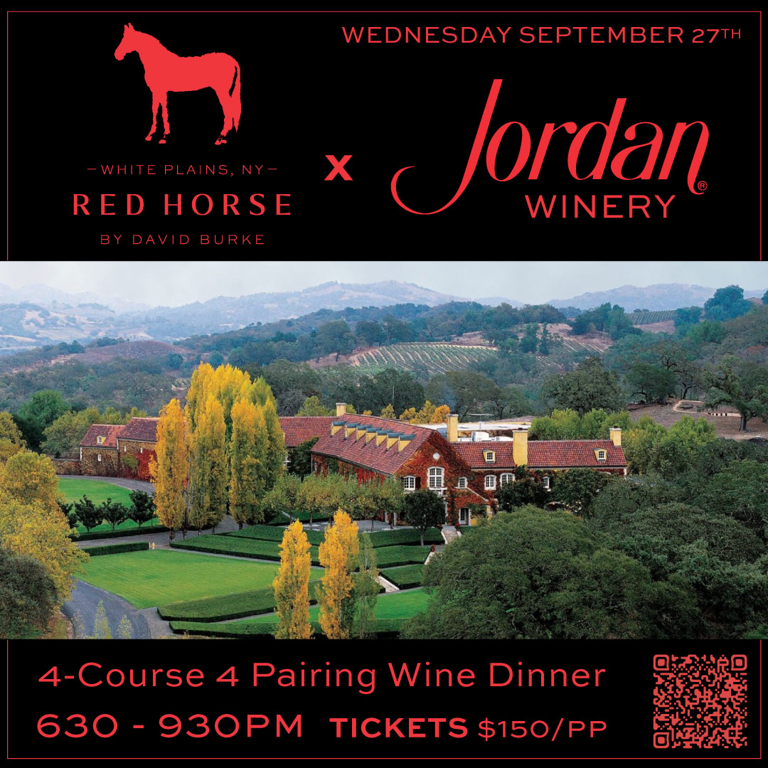 Red Horse by David Burke White Plains x Jordan Winery Dinner September 27, 2023