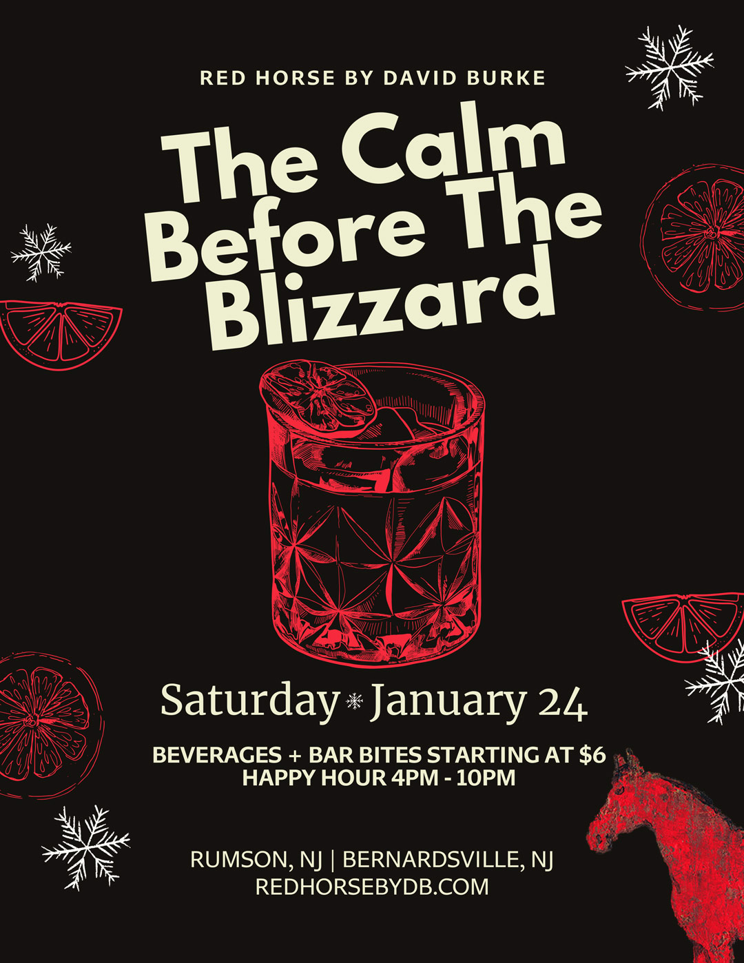 Saturday All Day Happy Hour