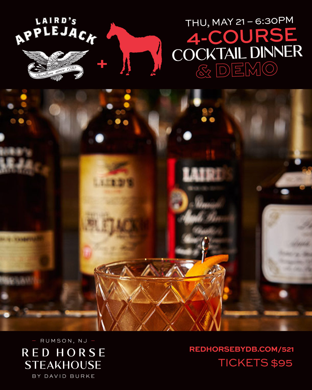 Lairds Applejack Dinner