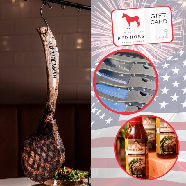 “happy July 4th” Engraved Tomahawk Home Chef Grill Kit – Red Horse By 